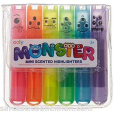 OOLY Mini Monsters Scented Markers Set of 6 130-24 Monster Scented Markers